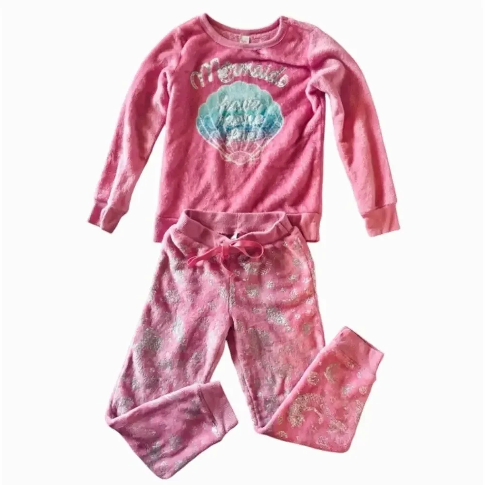 Mermaids Have More Fun Girl Pajama Set